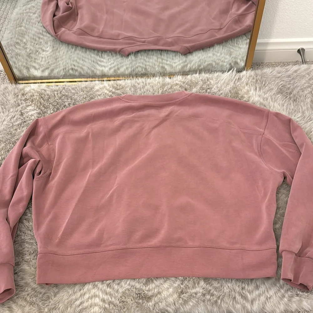 lululemon athletica Dusty Rose Crewneck Sweatshirt